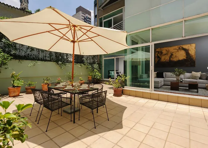 Apartment New! Stunning Garden House 2 Bdr Mexico City