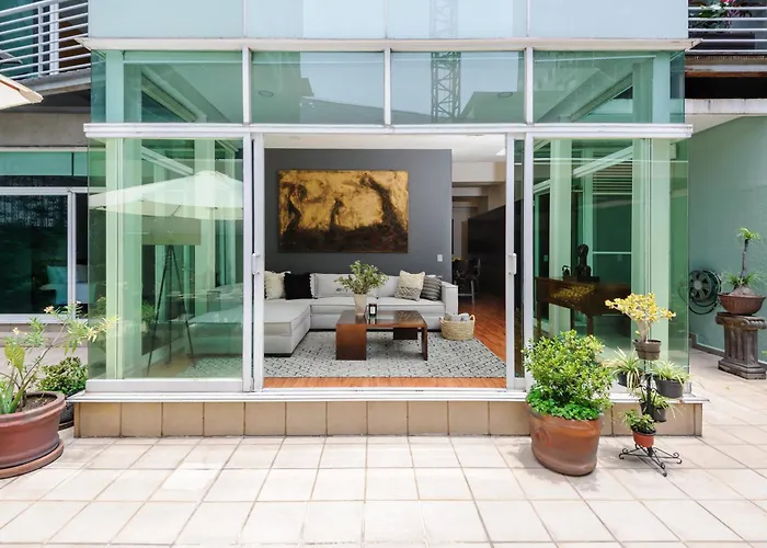 Apartment New! Stunning Garden House 2 Bdr Mexico City